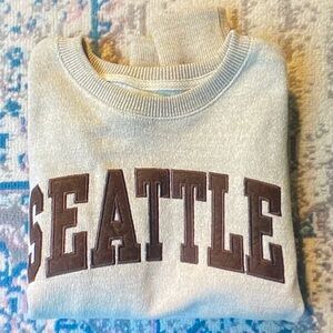 Seattle Gray Sweater